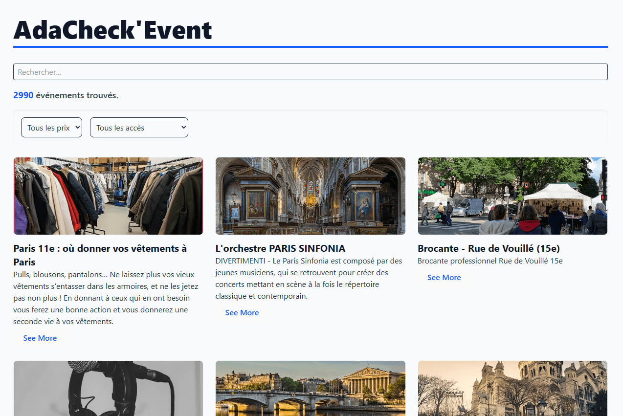 AdaCheck Event - Image précédente